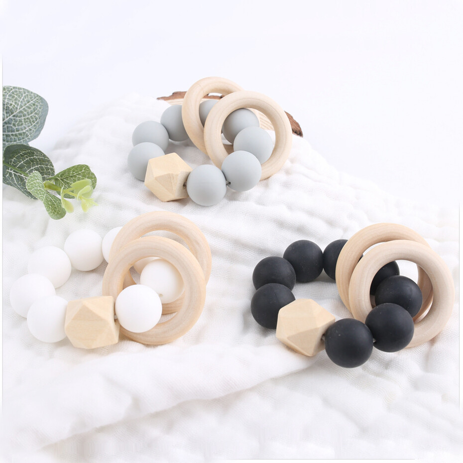 teething bead bracelet